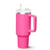 Electric 40oz Tumbler Yellow Orange Green QUENCHER H2.0 Stainless Steel Tumblers Cups with Handle Lid and Straw Winter Neon Pink Car Mugs GG0326