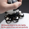 Shavers Electric 7D Floating Cutter Head Base Charging Portable Men Beard Trimmer Clipper Skull Shaver Waterproof Shaving 230711