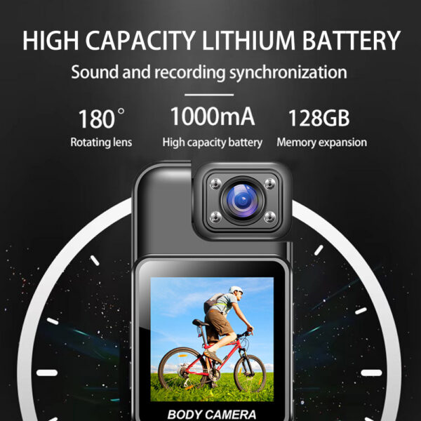 5d9fe4238240d415 1080P HD WiFi Mini Portable Digital Video Recorder Color Screen Wearable Camera Night Vision Police Cam Small Bike Camcorder