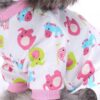 5db3964200cd68ea 2-Pack Dog Clothes Dogs Cats Onesie Soft Dog Pajamas Cotton Puppy Rompers Pet Jumpsuits Cozy Bodysuits for Small Dogs and Cats