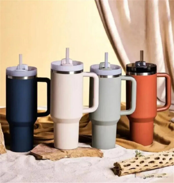 5db61b6710b0067d Camelia Pink Gradient Parade Black Chroma With 1:1 H2.0 40oz Stainless Steel Tumblers Cups with Silicone handle Lid Straw Travel Car mugs Water Bottles US STOCK