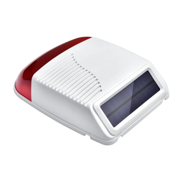 5dd2c0b951b8b4a8 433MHz Wireless Solar Strobe Siren Waterproof For Tuya PG103 106 107 W2B W3B W4B W7B G30 G50 Home Burglar Wifi GSM Alarm System
