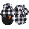 5dd974507344f49e Winter Warm Pet Clothes Soft Wool Dog Hoodies Outfit For Small Dogs Chihuahua Pug Sweater Clothing Puppy Cat Coat Jacket