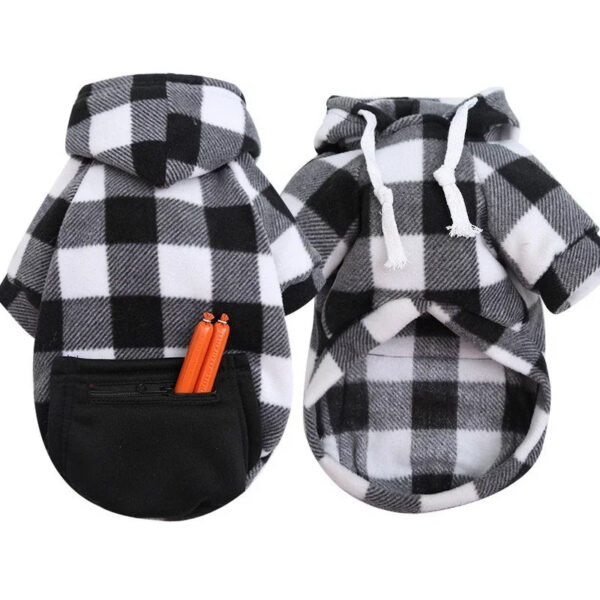 5dd974507344f49e Winter Warm Pet Clothes Soft Wool Dog Hoodies Outfit For Small Dogs Chihuahua Pug Sweater Clothing Puppy Cat Coat Jacket