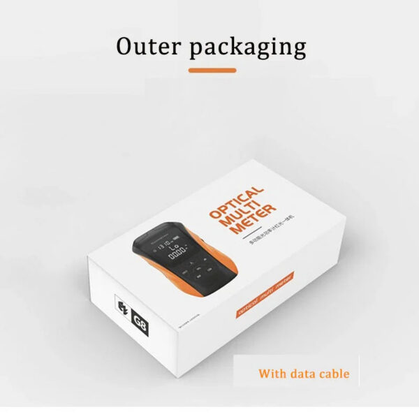 FTTH Mini 6 in 1 Optical Fiber Power Meter OPM Fiber Optical RJ45 Cable Tester  Visual Fault Locator 30mw VFL Laser PenLED Light