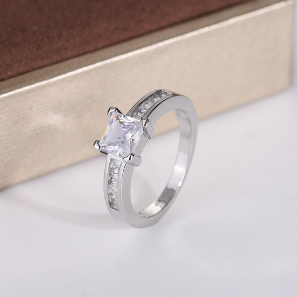 5de1d250a66eb76d Sterling Sier Double Row Micro Inlaid Style Wedding Diamond Set Zircon For Couple Ring