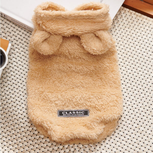 5e04dcd661dda97e Fleece Hoodie Winter Pet Dog Clothes Coat Jacket Soft Ropa Perro French Bulldog for Dogs Pets Clothing Pug