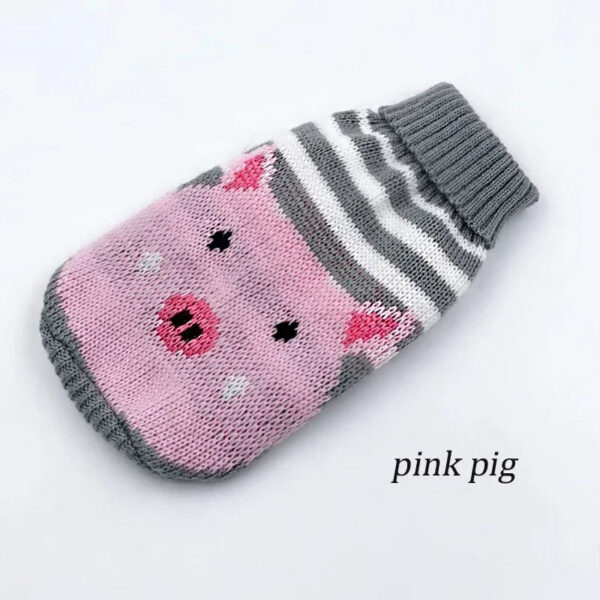 5e31be3bc813422a Warm Small Dog Coats Jacket Winter Clothes for Dogs Cats Clothing Chihuahua Cartoon Pet Sweater Costume Apparels
