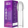 5e35bed90cdd0319 Spike Condoms Penis Extension Sleeves Sex Toys for Men Delay Ejaculation Reusable Condoms Enlargement Sperm Lock Cock Ring