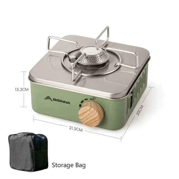 5e41bbc62fc33c6c BISINNA Camping Stove 2800W High Firepower Portable Cassette Furnace Outdoor Gas Burner Picnic Camp