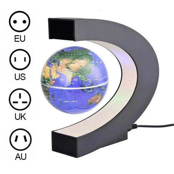 5e434902a006933c Magnetic Floating Levitation Globe LED World Map Electronic Antigravity Lamp Novelty Ball Light Home Decor Lamps Birthday Gifts