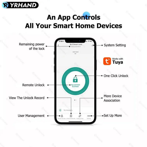 5e44ce0db954f20d TTlock Smartkey Lock Box Home Key Wireless Smartlock Box Electronic Key Box App Digital Code Bluetooth Key Safe Padlock for Host