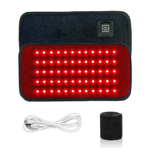 5e4b49021af96082 60 LEDs Red&Infrared Light Therapy Belt 850nm 660nm Back Pain Relief Burn Fat Wrap Slimming hine Waist Heat Pad Full Body