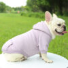 5e7313350e22b334 Fleece Clothes Dog Warm Vest Winter Cute Hoodie Sweater Coat Costumes for Small Medium Pet Puppy Shirt Jacket Clothing