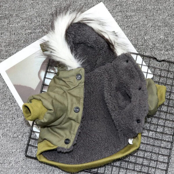 Winter Clothes Puppy Pet Coat Jacket For Small Medium Dog Thicken Warm Chihuahua Yorkies Hoodie Pets Clothing