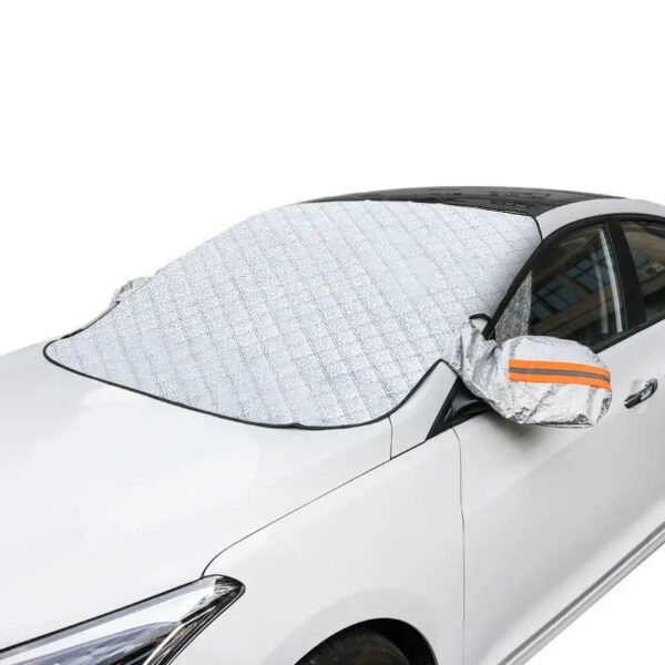 5e992d36284a2475 Sunshade Windshield Snow Sun Shade Waterproof Protector Automobile Magnetic Car Front Windscreen Cover