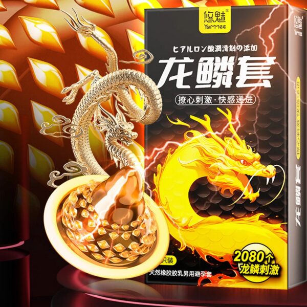 10 Pcs Super Thin Condoms for Men Lubricated Threaded G Spot Natural Rubber Comdoms Sex Toys Products For Men Adult supplies