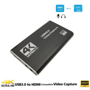 4K USB 3.0 Capture HDMI-compatible 1080P 60fps HD Video Recorder Grabber For Capturing Game Card Live