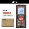 5ec211409acc4bad HILDA Laser 40M 80M 100M Handheld Electronic Rangefinder High-precision Infrared Level Measurement Room