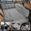 5ec68862187e6b63 Vextone Inflatable Air Mattress Rear Back Seat Car Bed - PVC Thickened Travel Camping Air Mattress for SUV Cars, Gray Sleeping Car Mattress - Universal Fit, with Pillows, Piers, Repair Pad