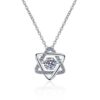 5ee8896b9700784c 14K White Gold Real GRA Moissanite For Women Sterling Sier 0.5ct Lab Diamond Necklace Fine Jewelry