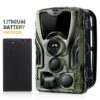 Suntekcam HC-801A Hunting With 5000Mah Lithium Battery 16MP 64GB Trail IP65 Photo Traps 0.3s 940nm Wild Camera