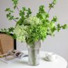 5ef4c6a66b557773 3PCS 22 inch Realistic Artificial Hydrangea Large Real Touch Flowers Artificial Flowers Dry Flowers Outdoor Wedding Christmas Office Family Party Living Room Table Decoration (Blue)