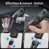 FNIRSI LCR-ST2 2-in-1 Digital Tweezer Bridge LCR ESR Meter SMD Test Kelvin Clip Electronic Component Multifunctional Tester Tool
