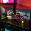 2023 New 71469 Dream Nightmare Shark Building Blocks Bricks Set Ship Monster Vehicle Toy Creative Play Gift for Kid