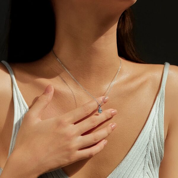 5f3f53756e6abb68 MODIAN 6 Styles D Color Geometric Moissanite Necklaces 925 Sterling Silver Dazzling Pendant Necklace For Women Fine Jewelry