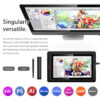 XPPen Artist 15.6 Pro Tablet Graphic Monitor Digital Animation Drawing Board with 60 Degrees of Tilt Function Art Design