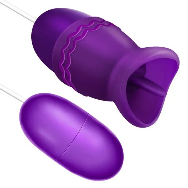 5f6cecfc825920cb Sexual Pleasure Seeker Tongue Licking Double Ricochle Dance Egg Girl with Vibration Flirting Masturbator Remote Control Adult