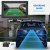 BINWEI 4.3 Inch Car Monitor Easy To Install High-definition Reversing Image Universal hine Screen Display for Camera