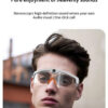 4K high-definition glasses camera, bicycle dash cam, mini sports glasses camera, polarized sunglasses, Bluetooth glasses