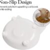 5fb01e56ed64fbad Cat Food Bowl, Anti-Skid Base, Non-Toxic Material, Dishwasher Safe, 14.5cm Diameter