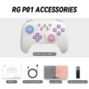 5fb6bd4104cf832a ANBERNIC RG P01 RGP01 Gamepad Wired Wireless Bluetooth RGB Hall Effect Joystick XBOX Game Controller for PC Android IOS Steam