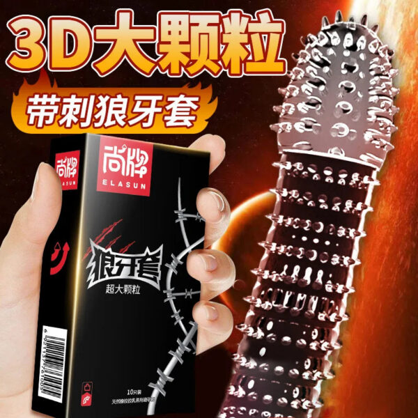 5fdf860791c8213b Large Spikes Condoms Dotted Granular Sex Tooys for Adult Original Lubricants Sexual Retardant High Sensitive Sex Shop 18+