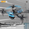 New P15 Mini Drone 8k Profesional 4K HD Camera Obstacle Avoidance Aerial Photography 5G 6Km Foldable Quadcopter Toys Sell Apron