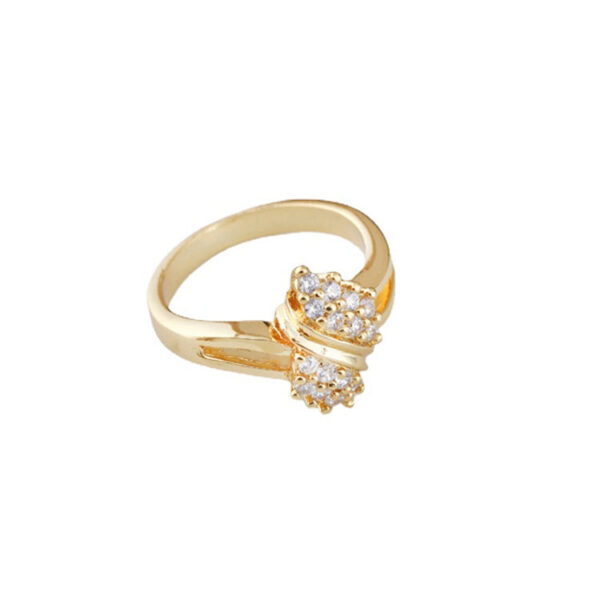 5ffebdce415a8c1f 100% 14K Diamond Charm Lady Rings for Women Bohemia Engagement Irregular Aros Mujer Oreja 14 K Gold Jewelry