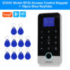 Waterproof Bluetooth Tuya APP Fingerprint Access Controller Standalone RFID Keyboard Touch Keypad 13.56MHz Door Opener System