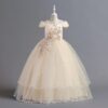 Girl Bridesmaid Pageant Dress 12 14 Y Teen Girls Floor Length Long Gown For Birthday Party New Children Wedding Ceremony Dresses