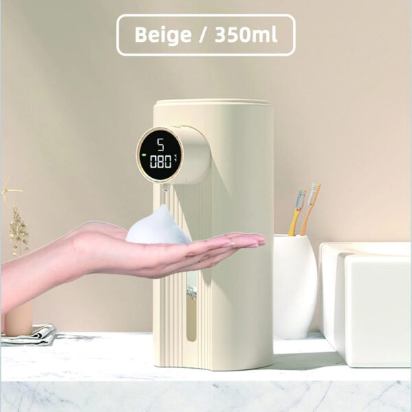 New Ipx6 Automatic Foam Kitchen Liquid Soap Dispenser Rechargeable Bathroom Infrared Motion Sensor Hand Sanitizer
