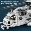 6023e8943f209655 2192PCS CH-53E Transport Helicopter Building Blocks Army Plane Military Fighter Model Assembly Bricks Kids DIY Toys Holiday Gift