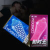 602cfcea4b4eb4a2 10pcs Particle Penis Sleeve Cock Spike Condoms Delay Ejaculation Contraception Dotted Sex Toys For Men G-dot Spot Simulation