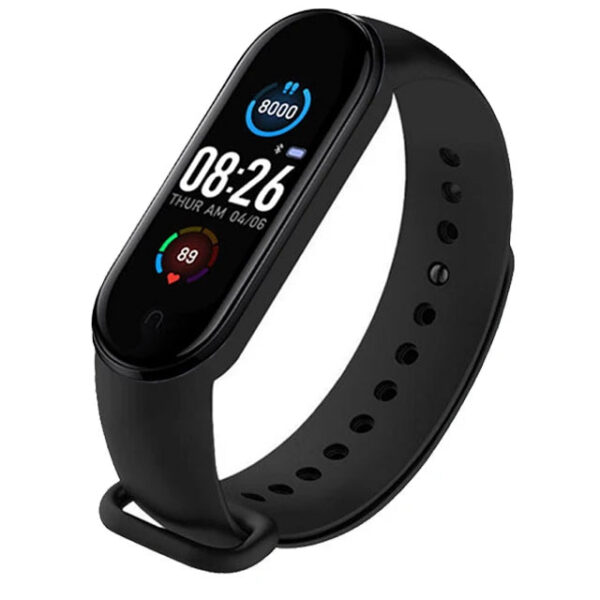 60319e3865567182 M5 Watch Color Screen Step Counting Multi Sport Mode Message Reminder Photography Music Remote Control Smart Band