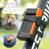 603344d8105cf265 WEST BIKING Foldable MTB Road Security Anti-theft Cycg Scooter Electric Bike Chain Lock Bicycle Accessories