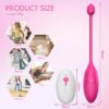 604fa3c1c9a6d428 Women Wireless Remote Control Vibrating Egg Clitoral G-Spot Stimulator Prostate Massager Breast Masturbator Adult Sex Toy Couple