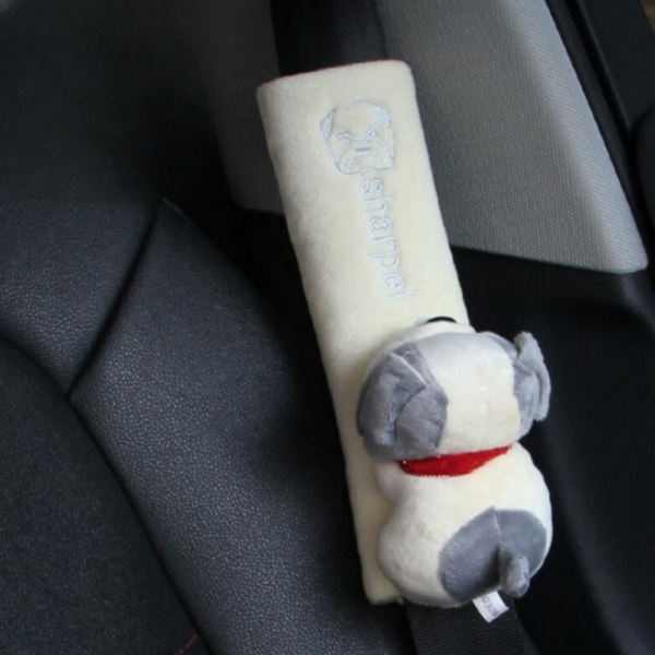 1pcs Car Safety Belt Cover Pads Universal Auto PU Leather Shoulder Cushion Protector Vehicle Seat Strap for Women and Children