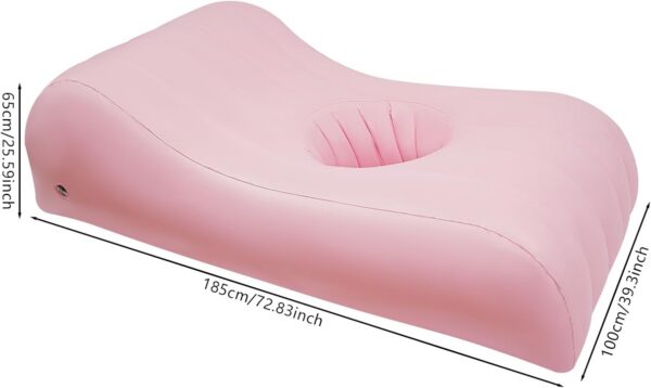 Inflatable Couch, BBL Blow Up Mattress,Foldable Inflatable Couch with Electric Pump Portable Blow Up Mattress for Outdoor Camping, Beach Vacations & Parties