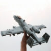 606030a6e3c36383 US Military A-10 Fighter Building Blocks Arms Vehicle Model New Type Armored Thunderbolt II Plane Bricks Boys Toys